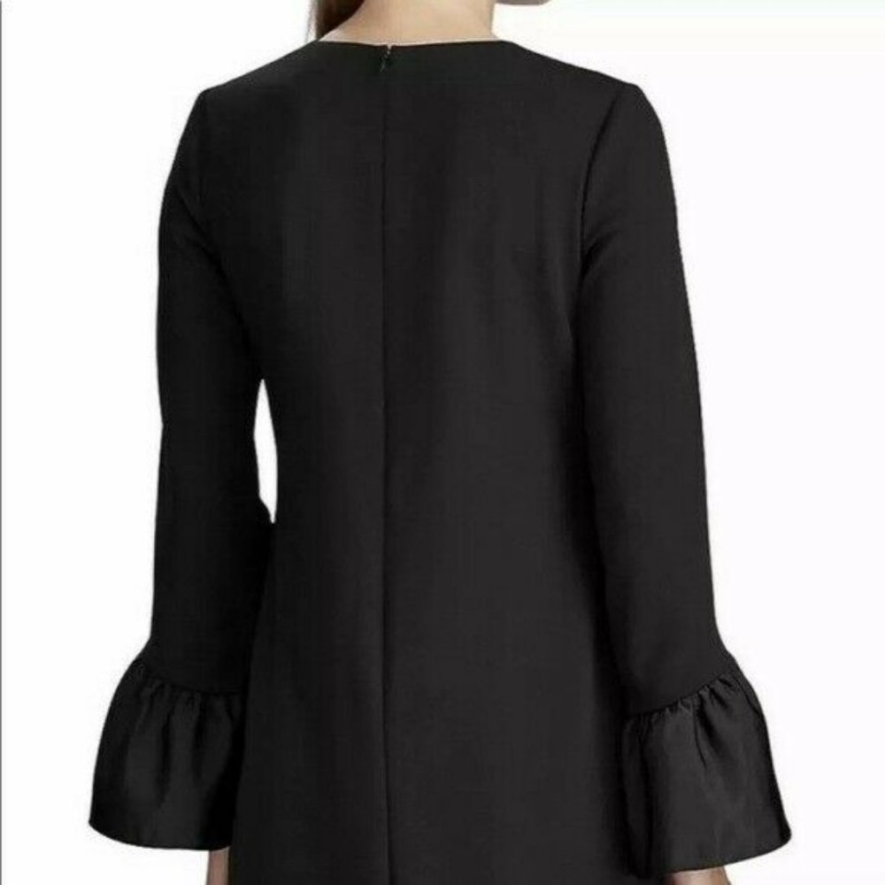 Lauren Ralph Lauren Dress Ruffle Cuff Bell Sleeve - Picture 4 of 5